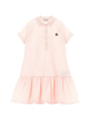 Moncler Enfant ポロワンピース | ピンク | FARFETCH JP