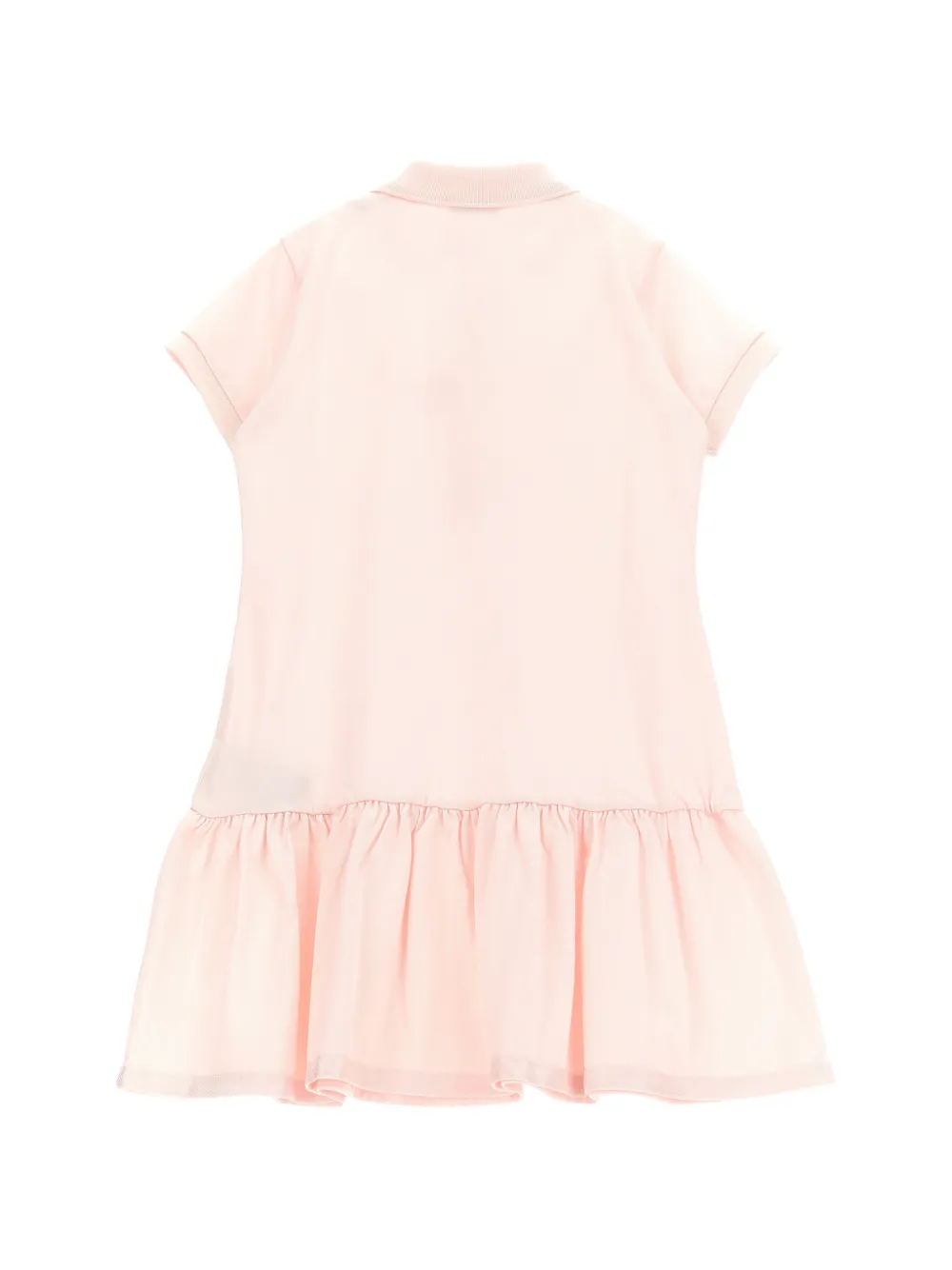  Moncler Enfant Logo-patch Polo Dress - Pink 