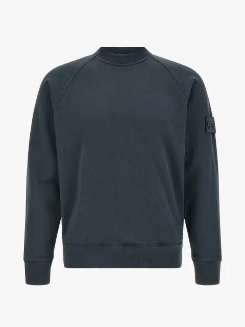 Stone Island Felpa Ghost con applicazione