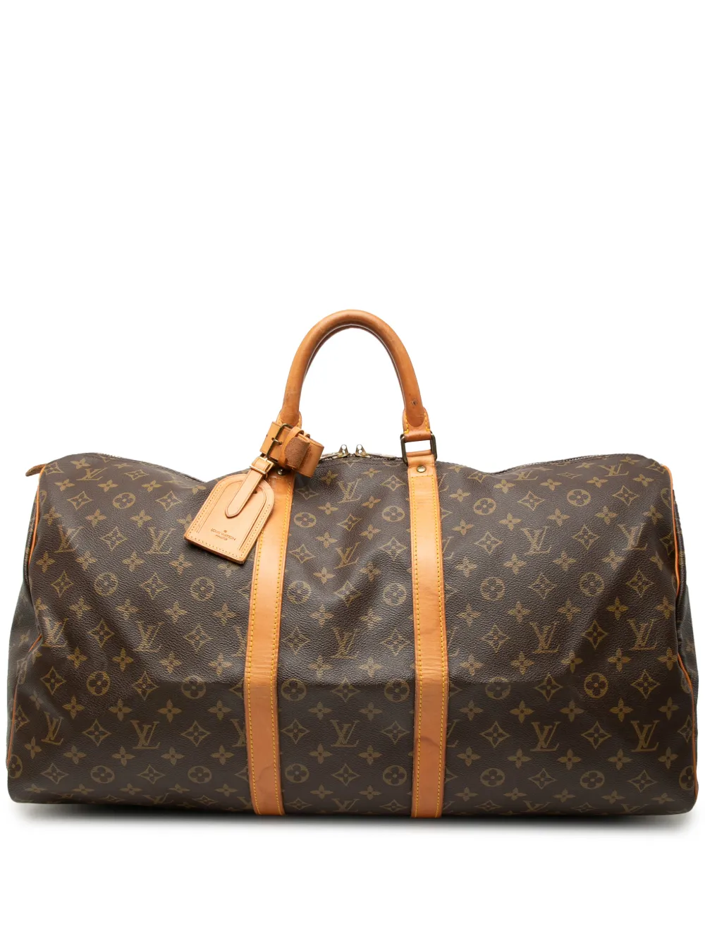 Louis Vuitton Pre-Owned 1989 Monogram Keepall 55 travel bag - Marrone