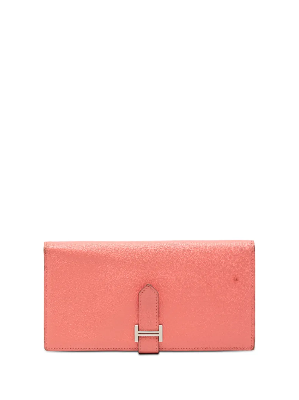 Hermès Pre-Owned 2020 Chevre Mysore Bearn Wallet long wallets - Rosa