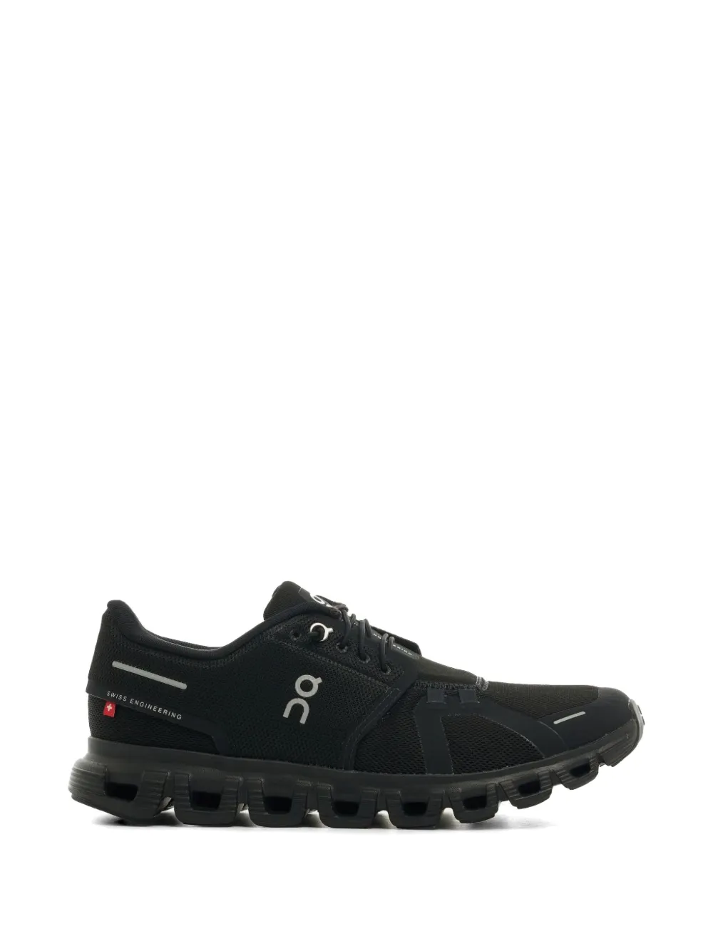On Cloud 6 lace-up performance sneakers - Nero