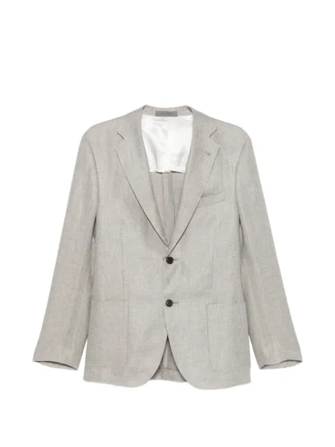 Corneliani single-breasted notched-lapels blazer