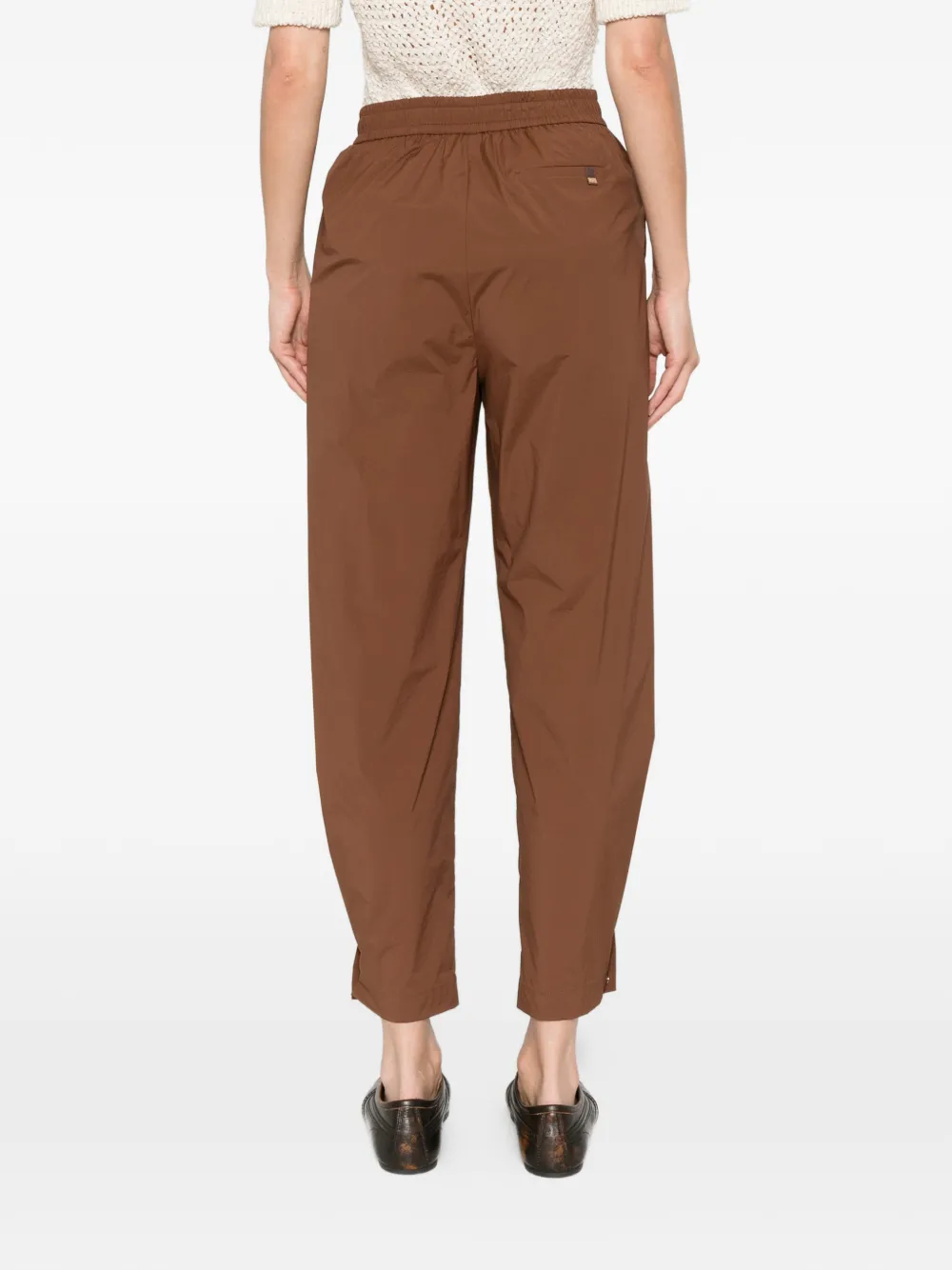 Herno Broek met trekkoord Bruin
