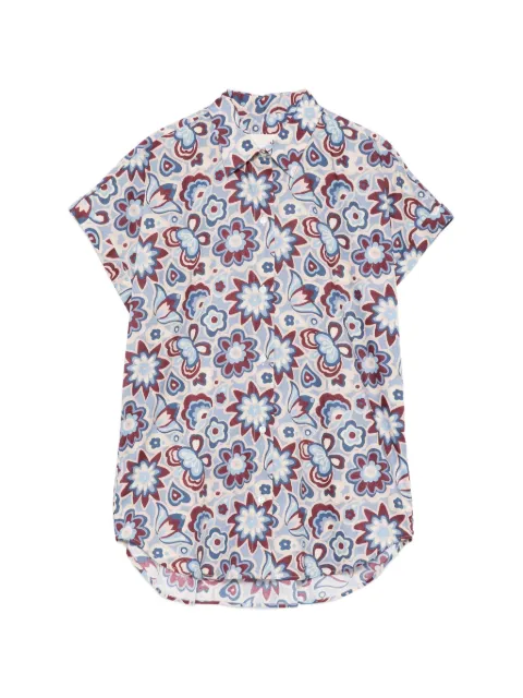 Xacus floral-print shirt