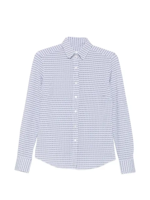 Xacus Camicia con stampa geometrica