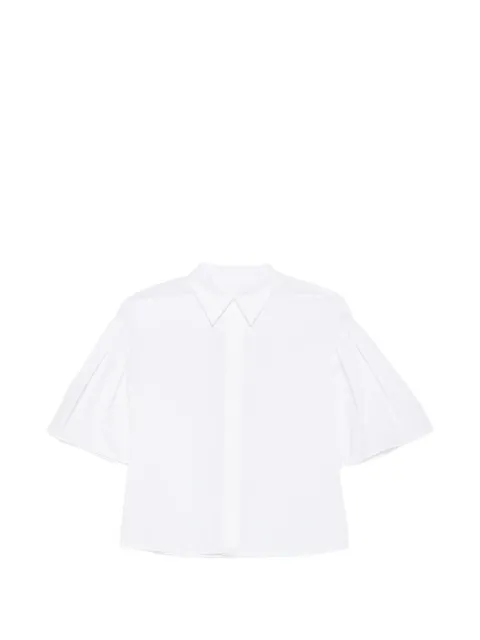 Xacus Ellery pleated-sleeve shirt