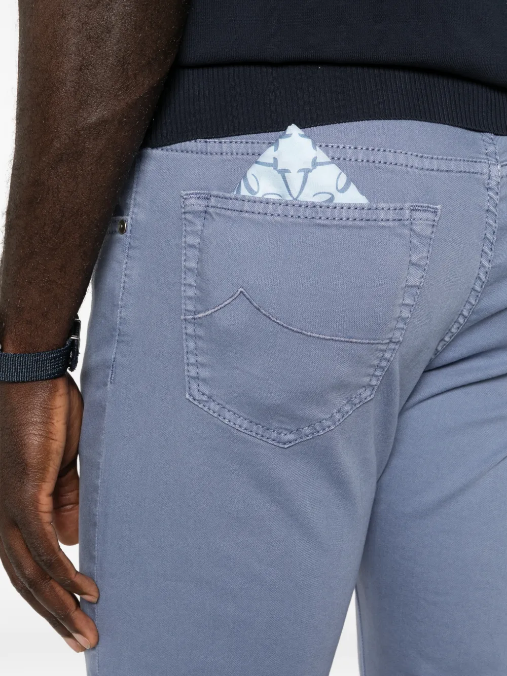 Jacob Cohën Bard jeans met vijf zakken Blauw