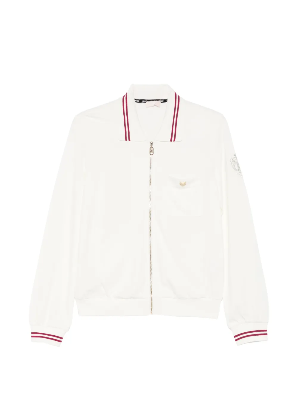 LIU JO stripe-detail sweater - Toni neutri