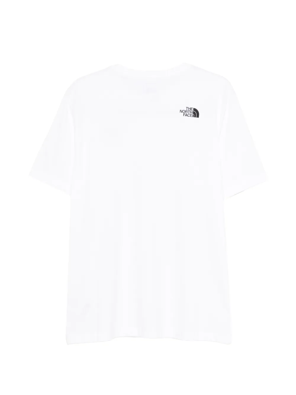The North Face T-shirt met logo en korte mouwen Wit