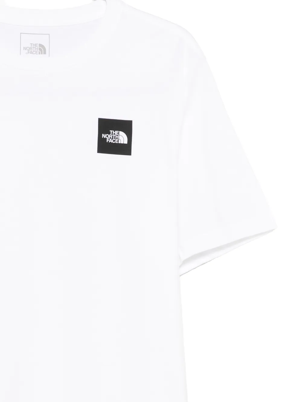 The North Face T-shirt met logo en korte mouwen Wit
