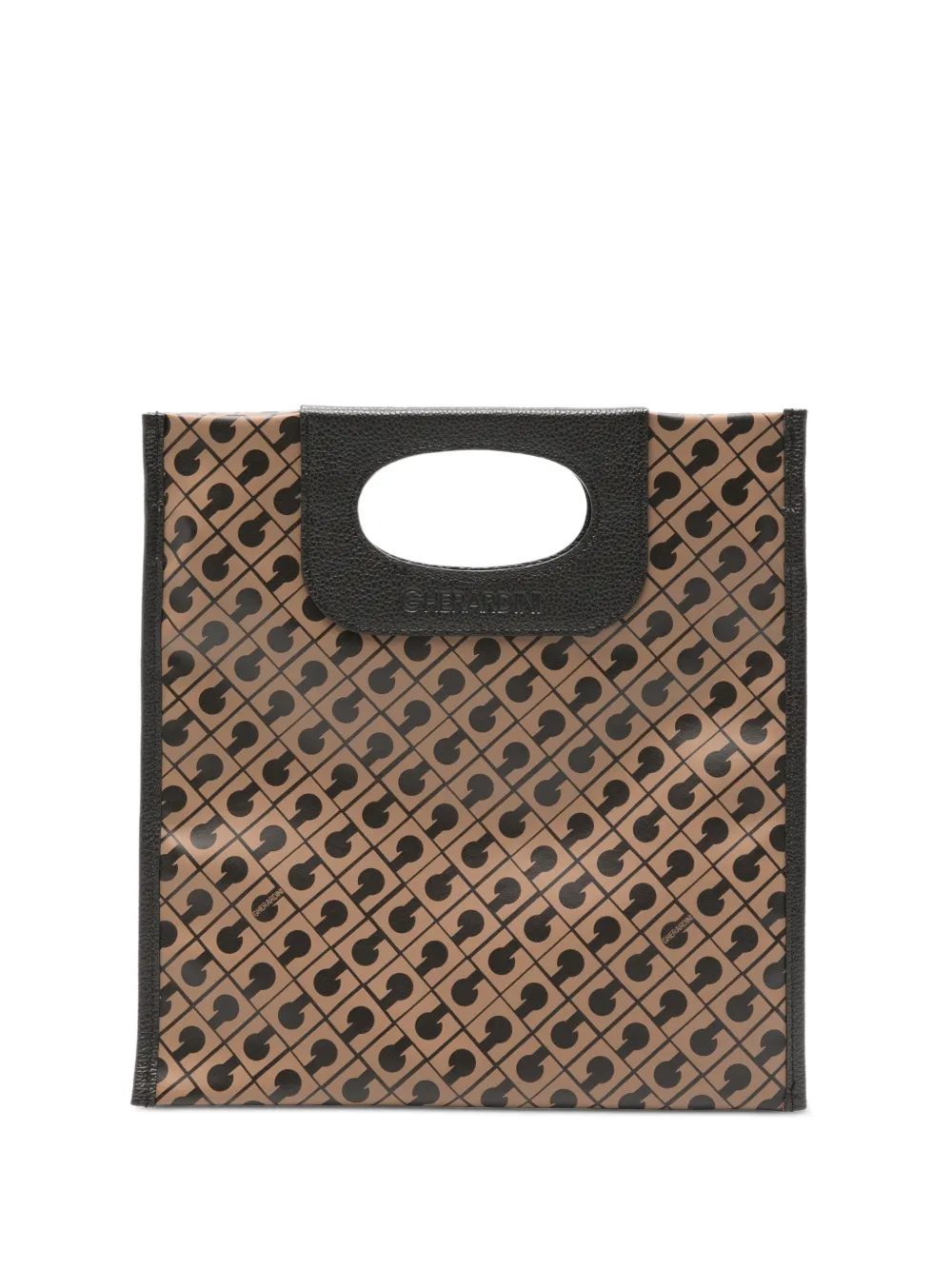 Gherardini mini Piattina monogram cross body bag - Toni neutri