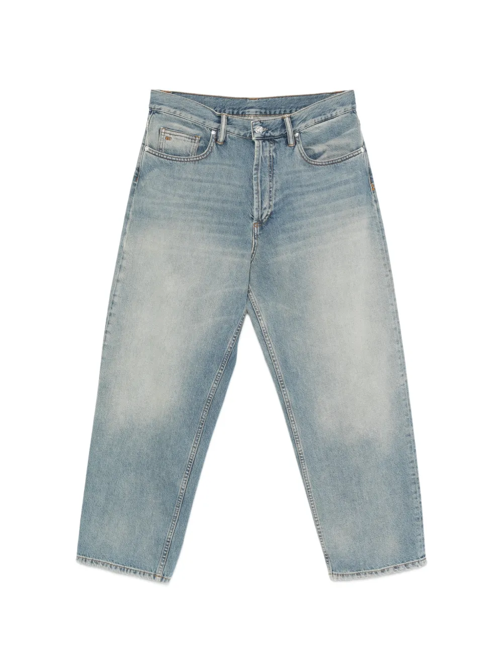 Nine In The Morning belt-loops jeans - Blu