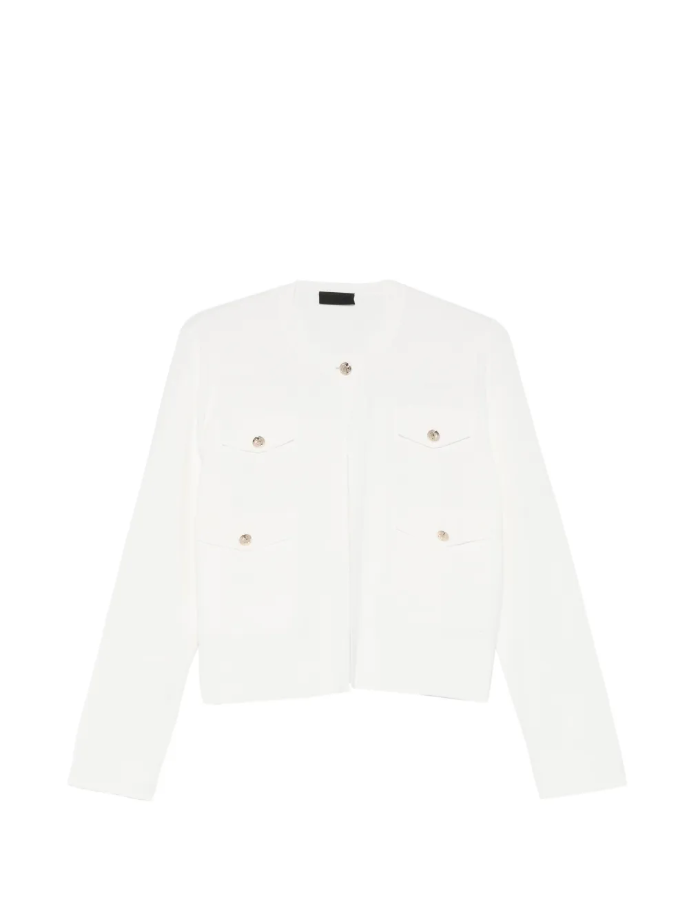 LIU JO pocket cardigan - Bianco