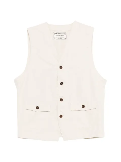 CHESAPEAKES St Michel buttoned patch-pocket waistcoat