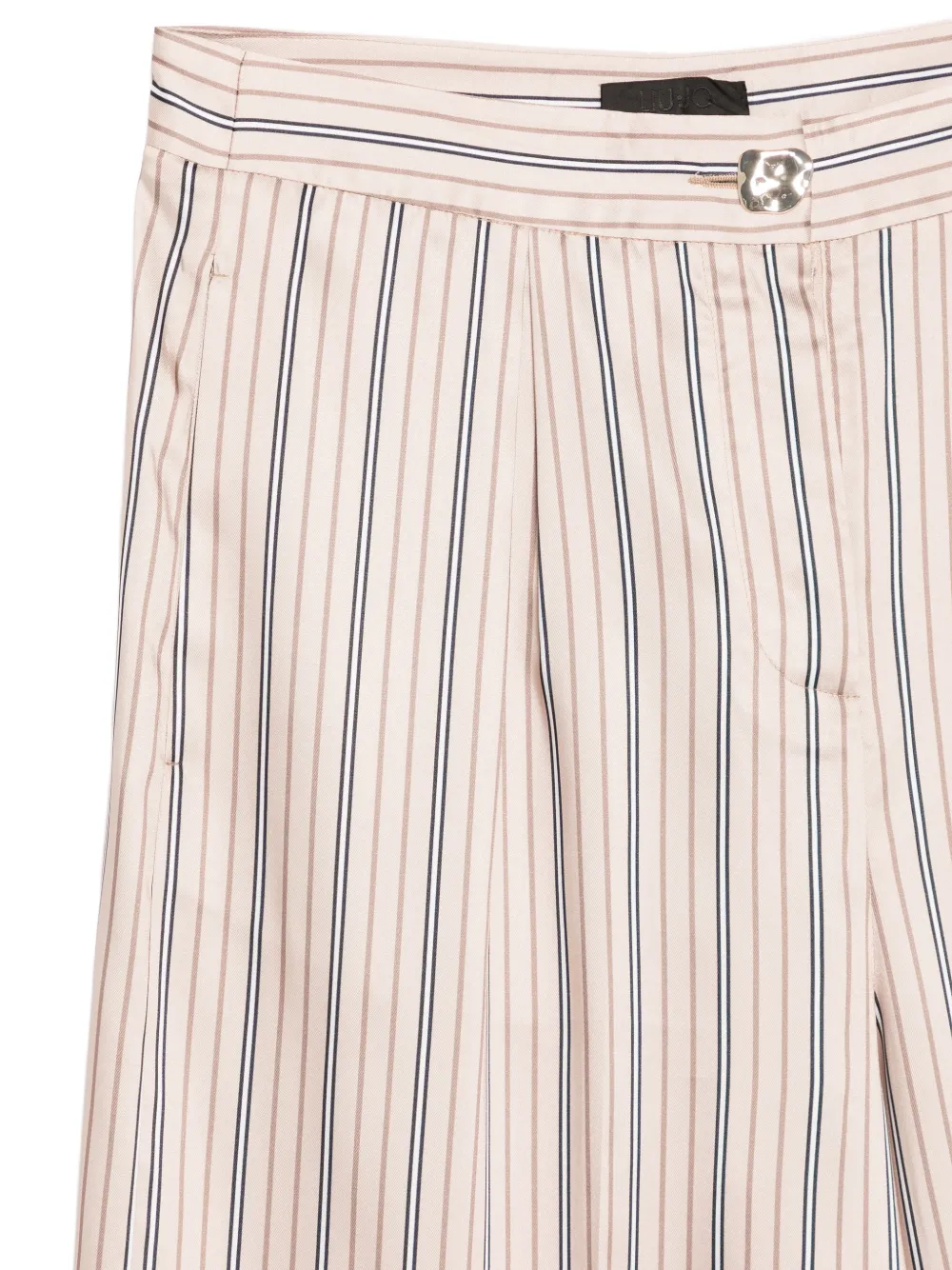  Liu Jo Striped Trousers - Neutrals 