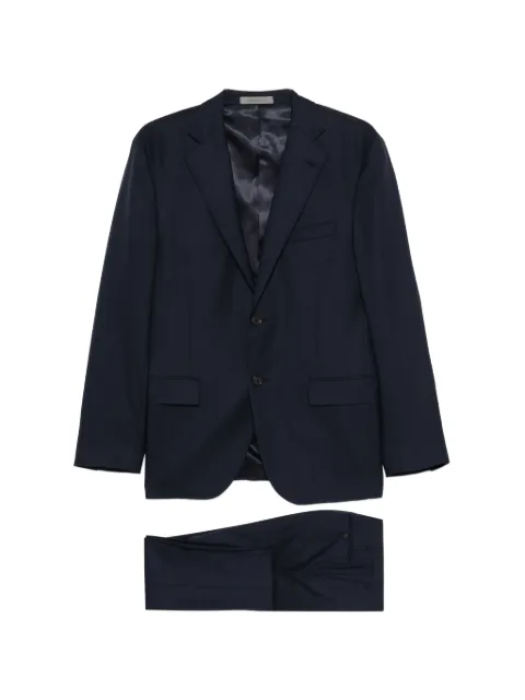 Corneliani button virgin-wool suit