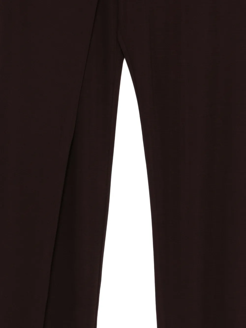 Semicouture Reba broek met wikkel-design en ceintuur Bruin