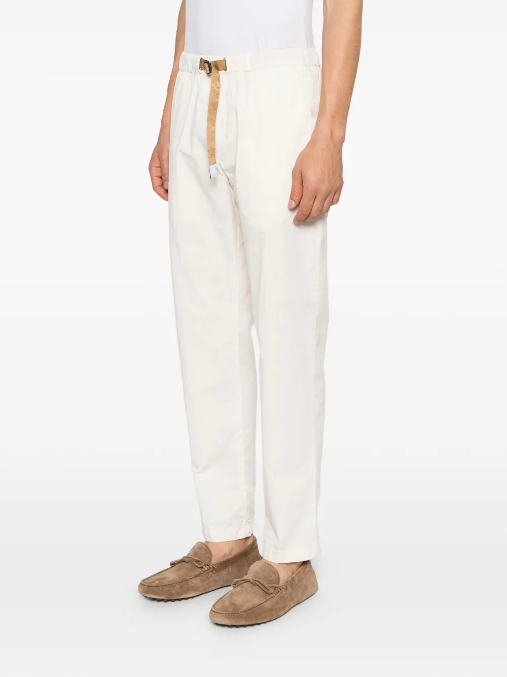  White Sand Elasticated Trousers - Neutrals 