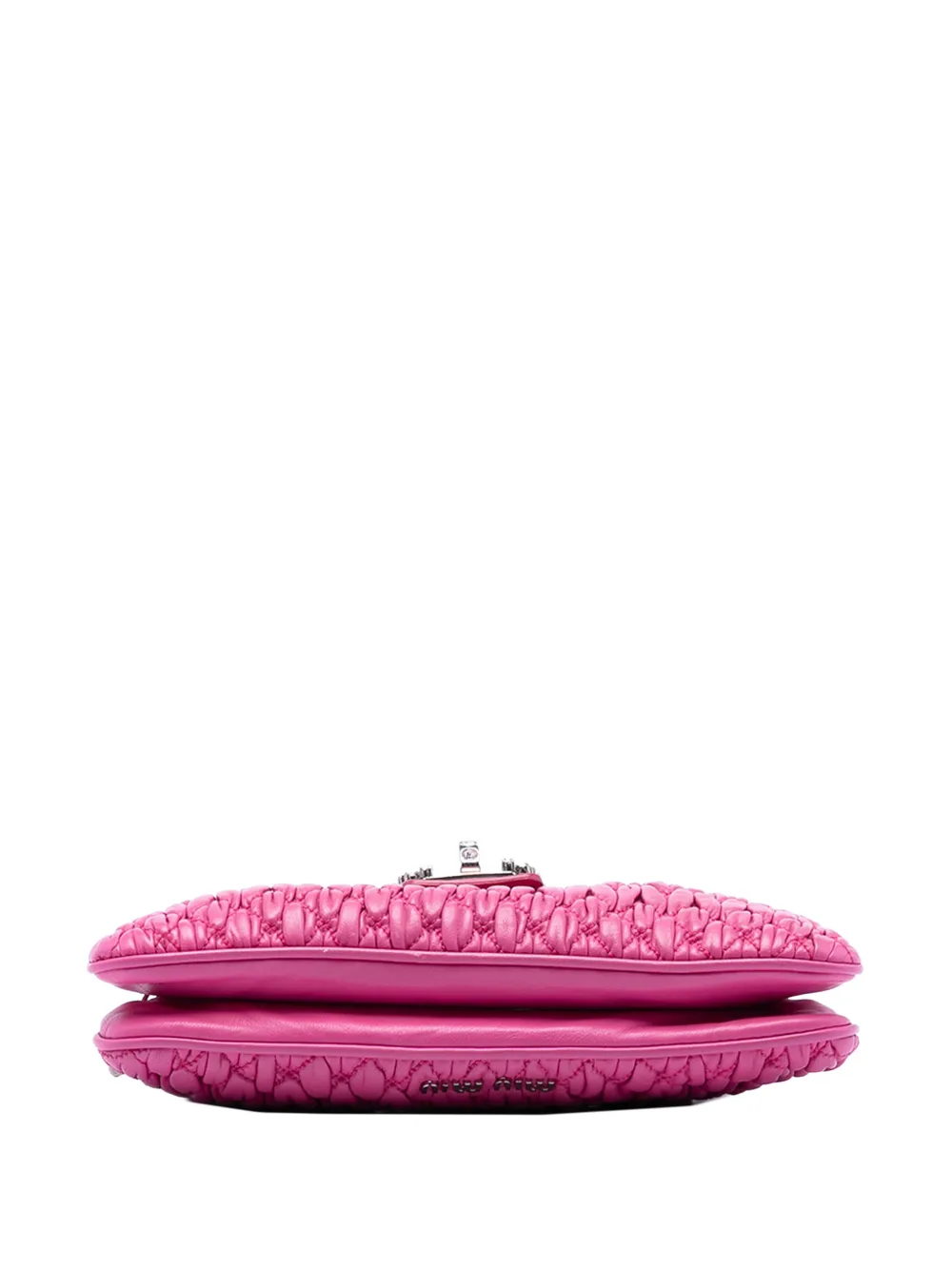 2021-2025 Matelasse Nappa Crystal Chain Satchel