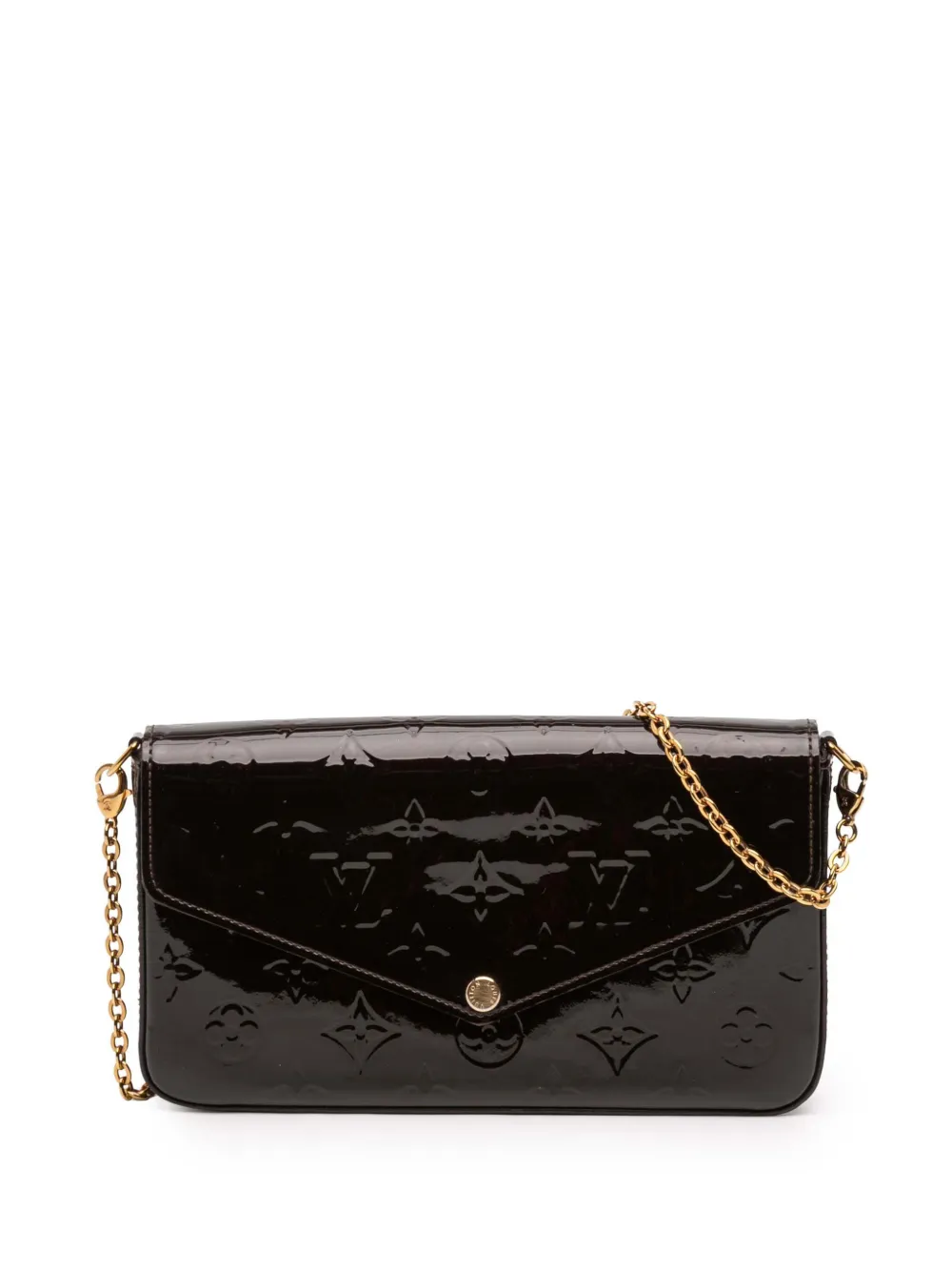 Louis Vuitton Pre-Owned 2018 Monogram Vernis Pochette Felicie crossbody bag - Viola