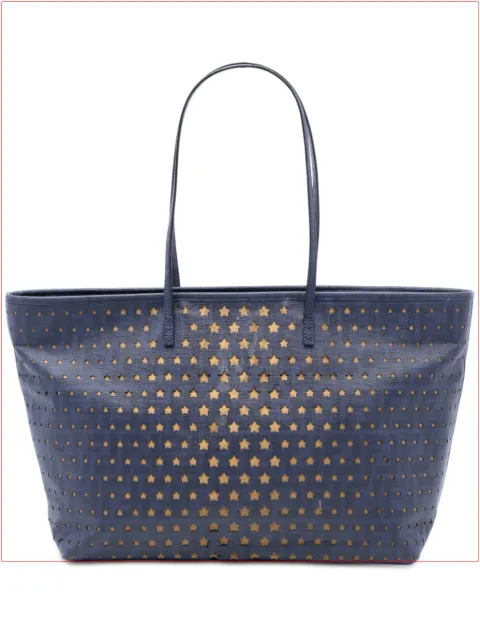 Fendi Pre-Owned 2010-2026 Medium Coated Canvas Laser Cut Star Roll tote bag