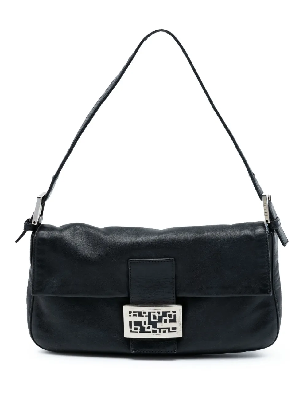 Fendi Pre-Owned 20th Century Leather Baguette shoulder bag - Nero