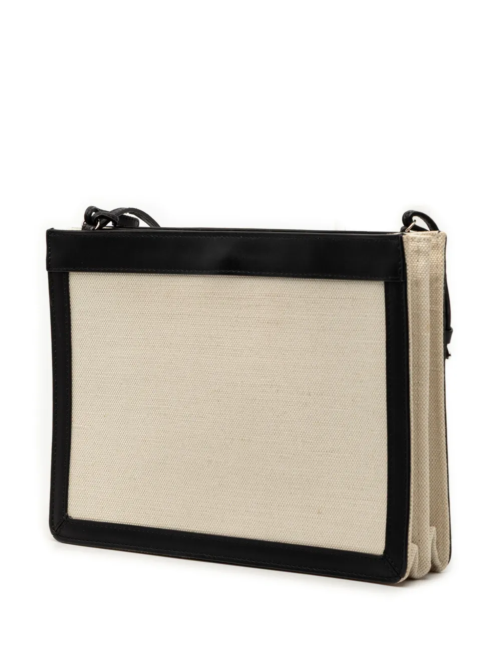 2018 Canvas Navy Pochette Crossbody Bag