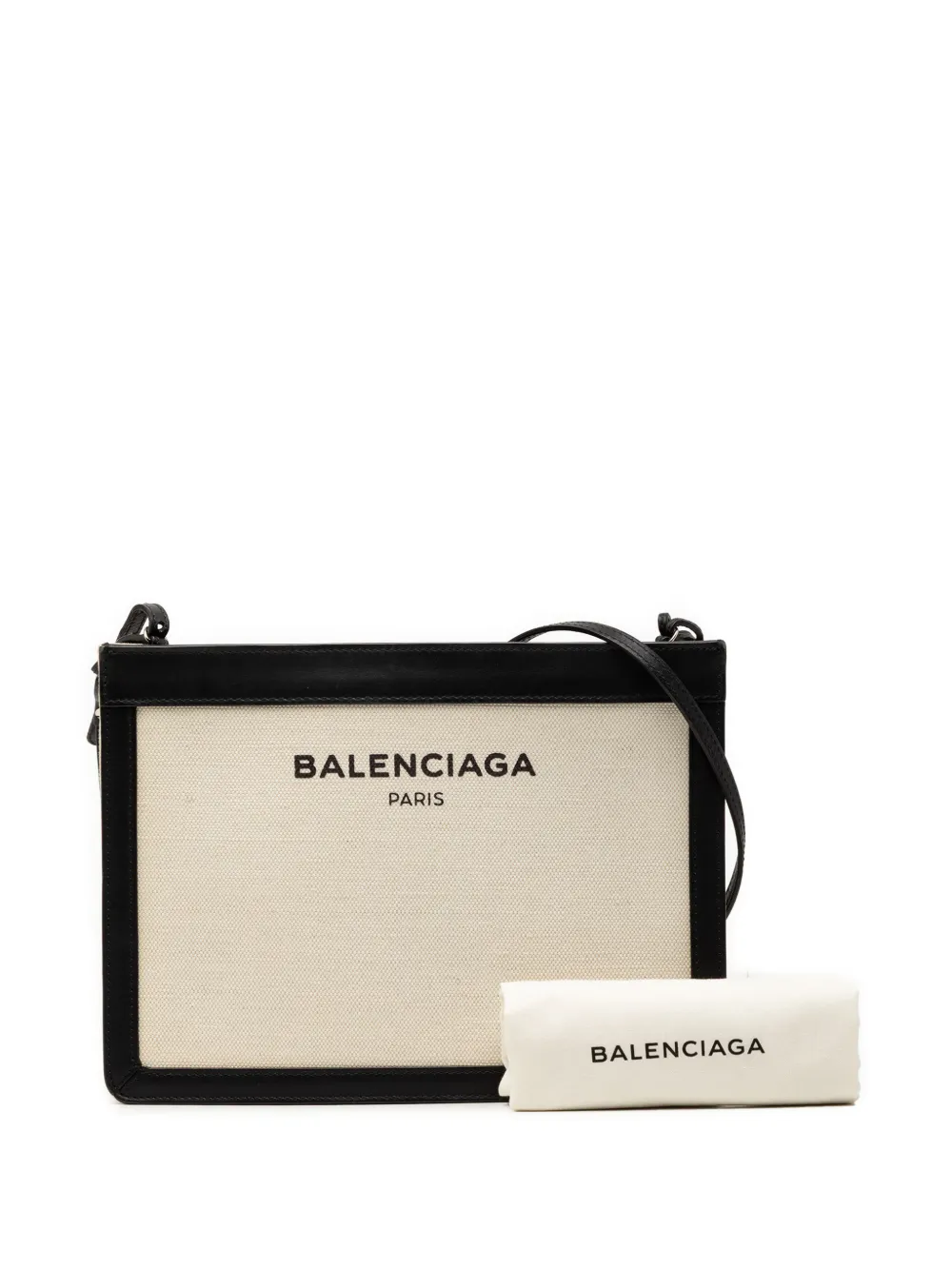 2018 Canvas Navy Pochette Crossbody Bag