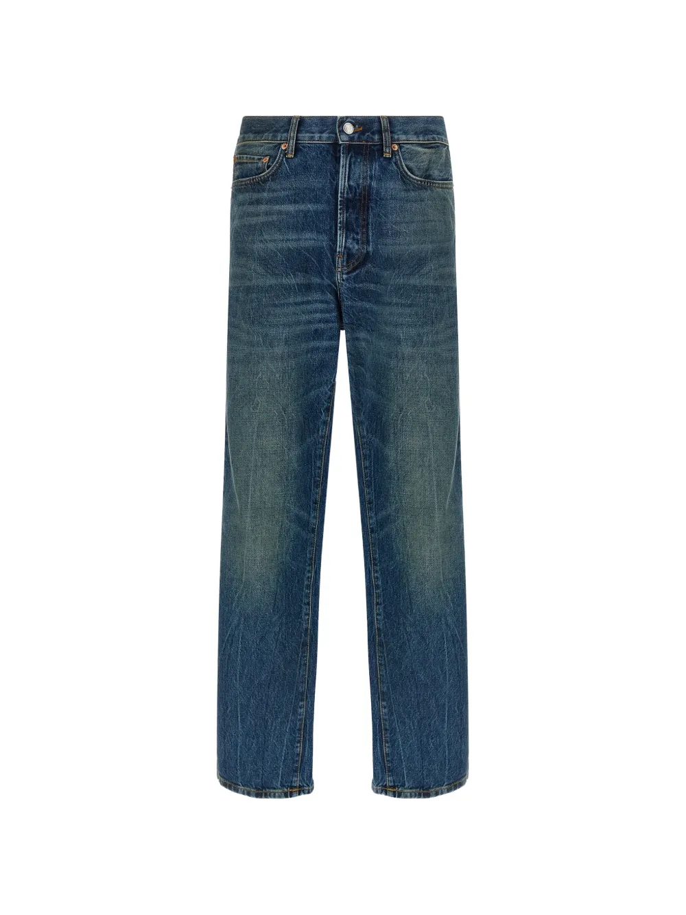 Department 5 Curtis cotton wide-leg jeans - Blu