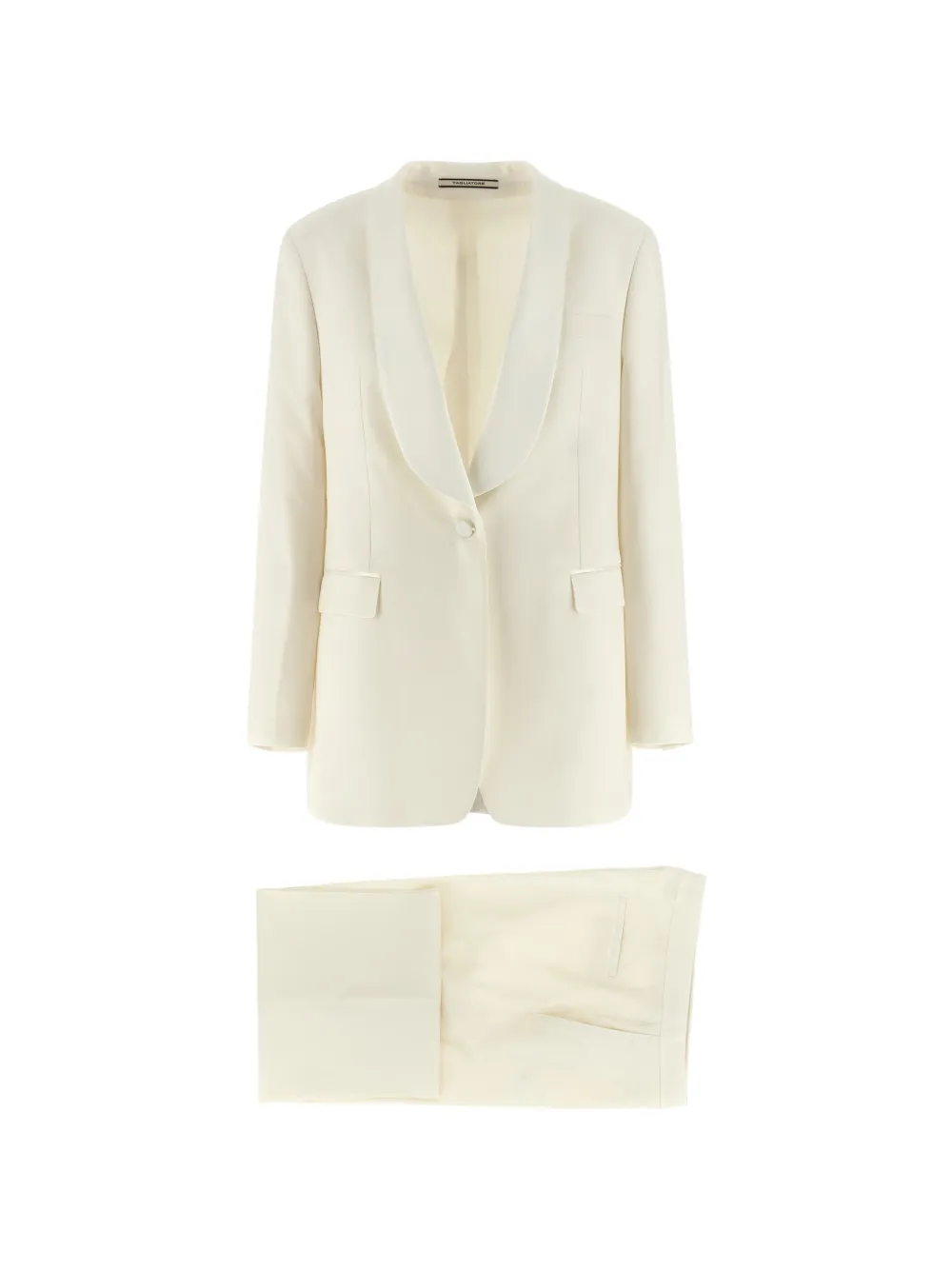 Tagliatore Clarita shawl collar tailored suit - Toni neutri