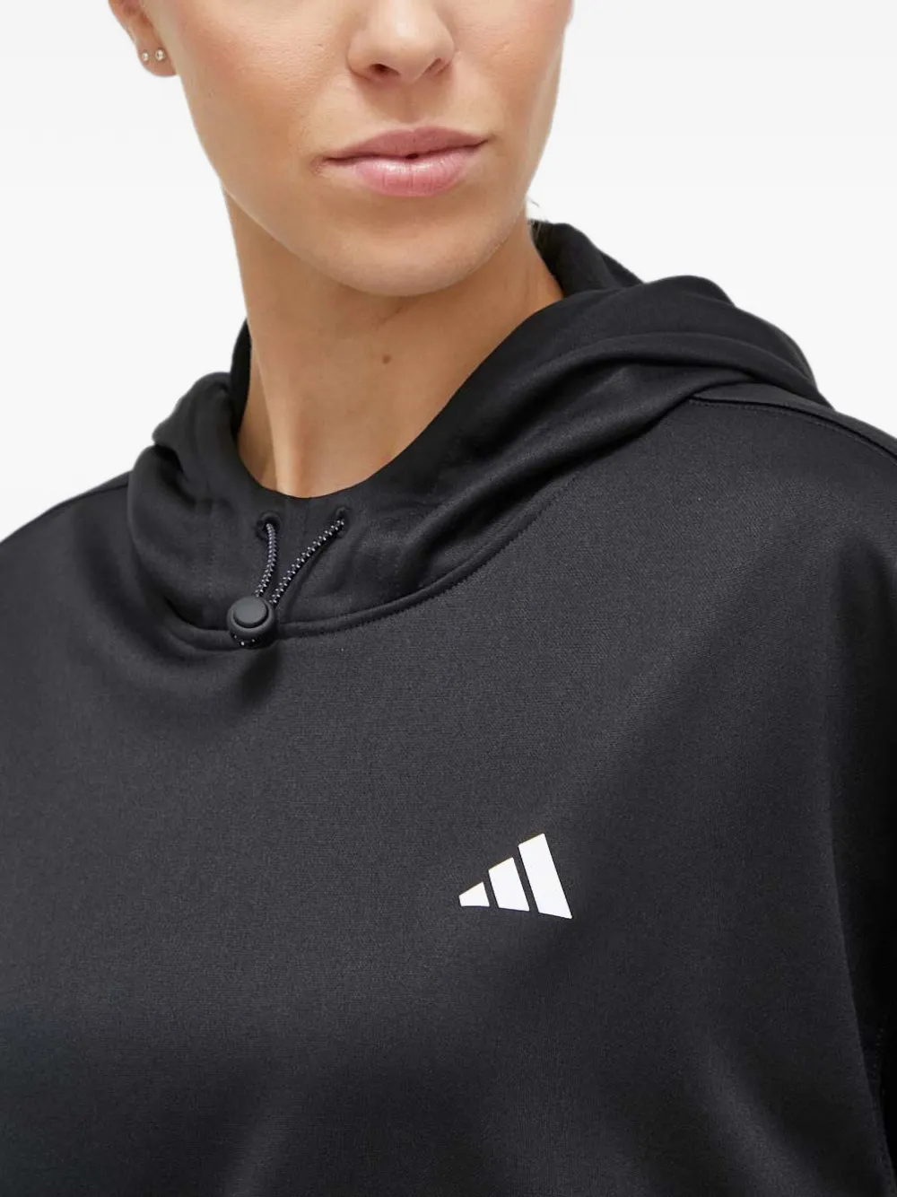 adidas Aeroready Game and Go hoodie met logo Zwart