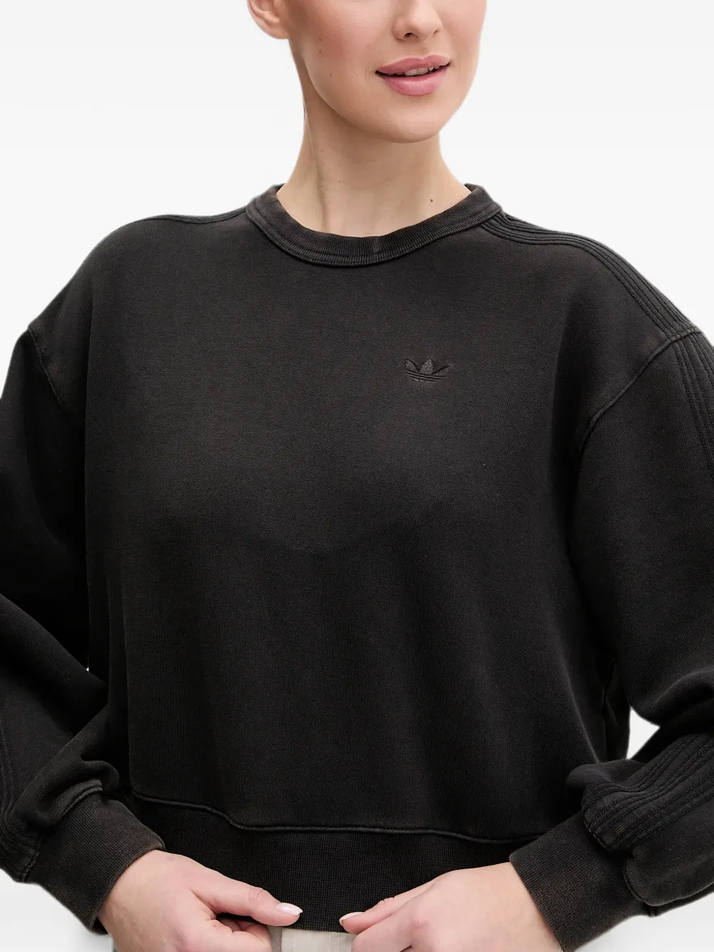 adidas Trui met lange mouwen Zwart