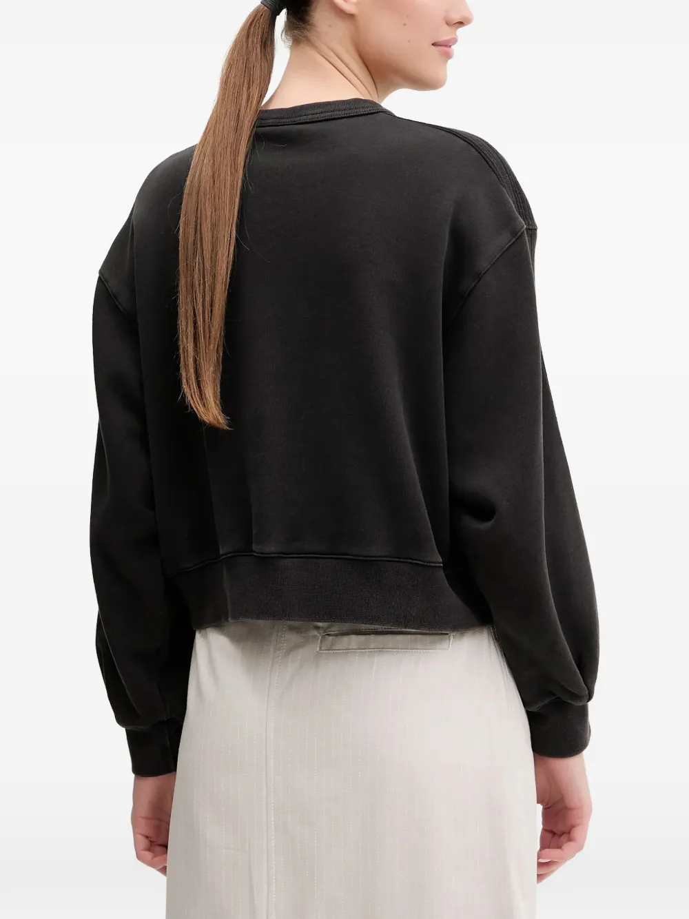 adidas Trui met lange mouwen Zwart