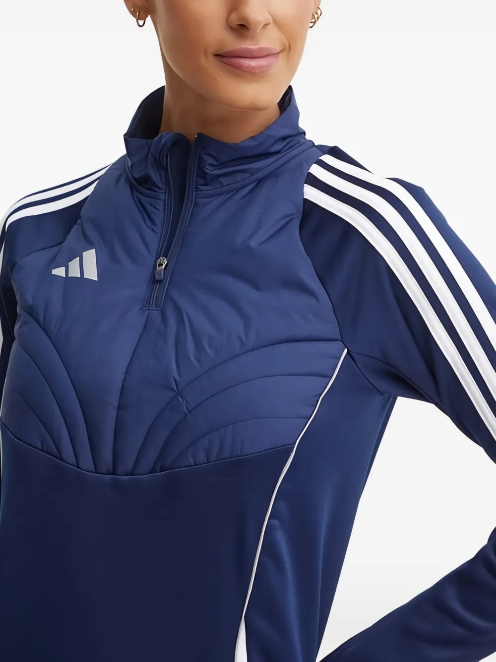 adidas Sweater met vlakken Blauw
