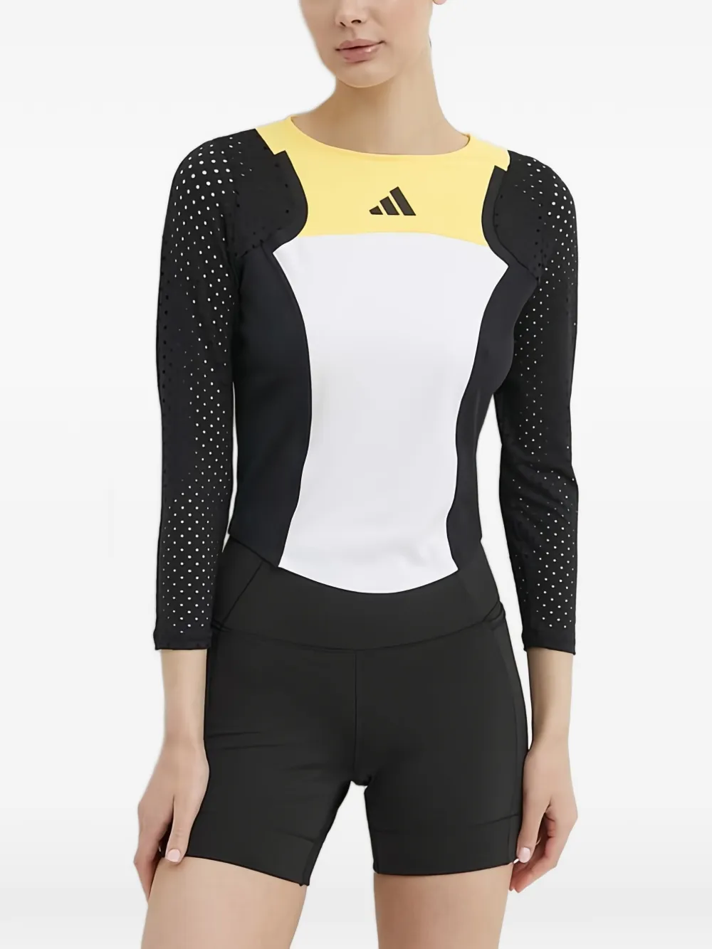 adidas long-sleeved training top - Schwarz