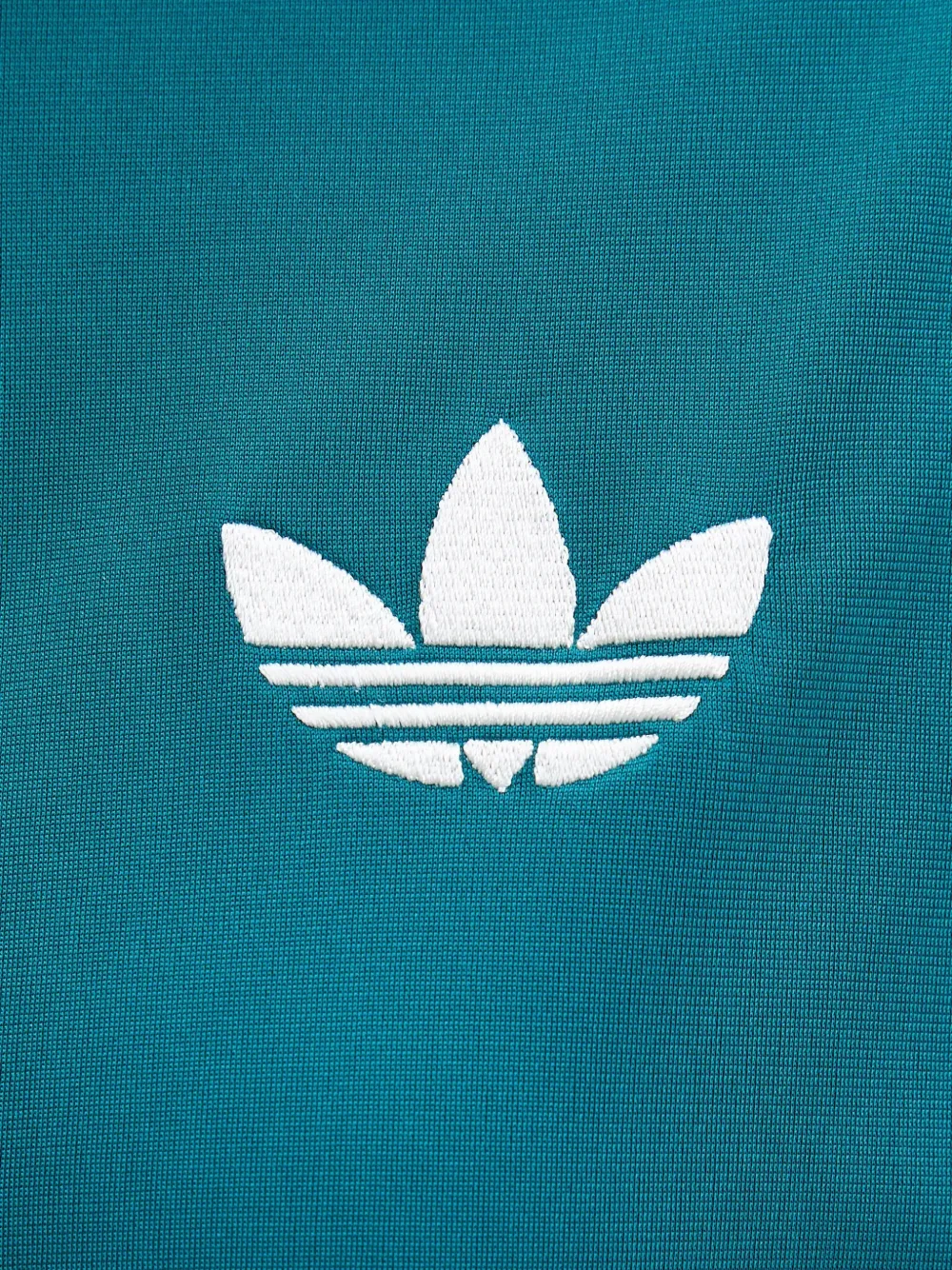 adidas Gestreepte sweater met rits Blauw