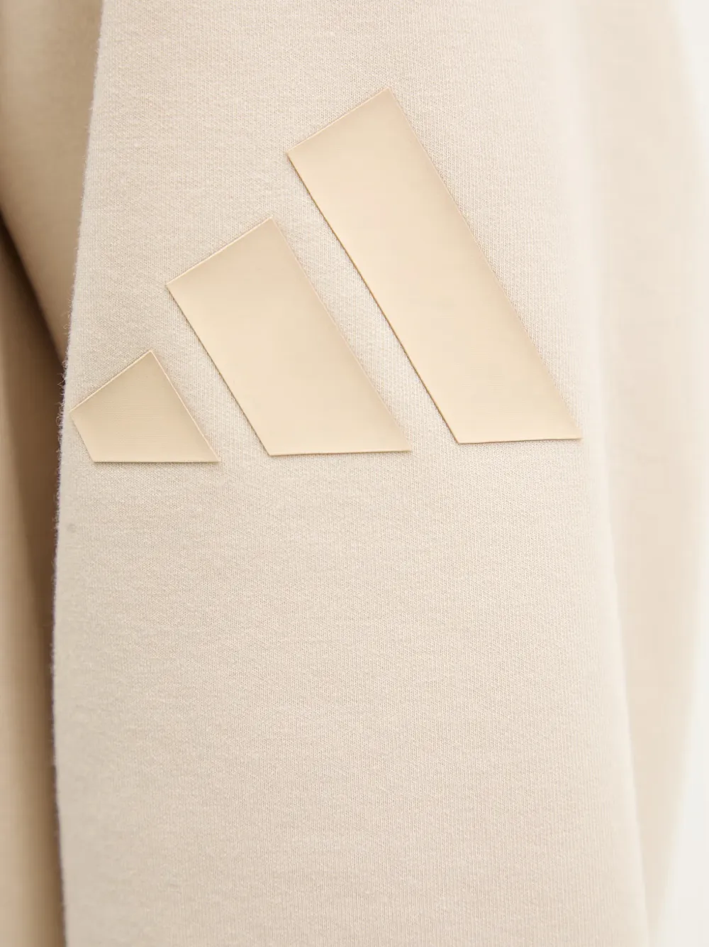 adidas Hoodie met rits Beige