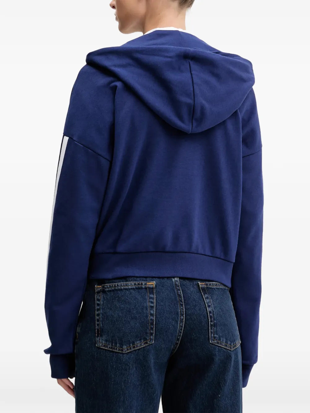 adidas Hoodie met rits Blauw