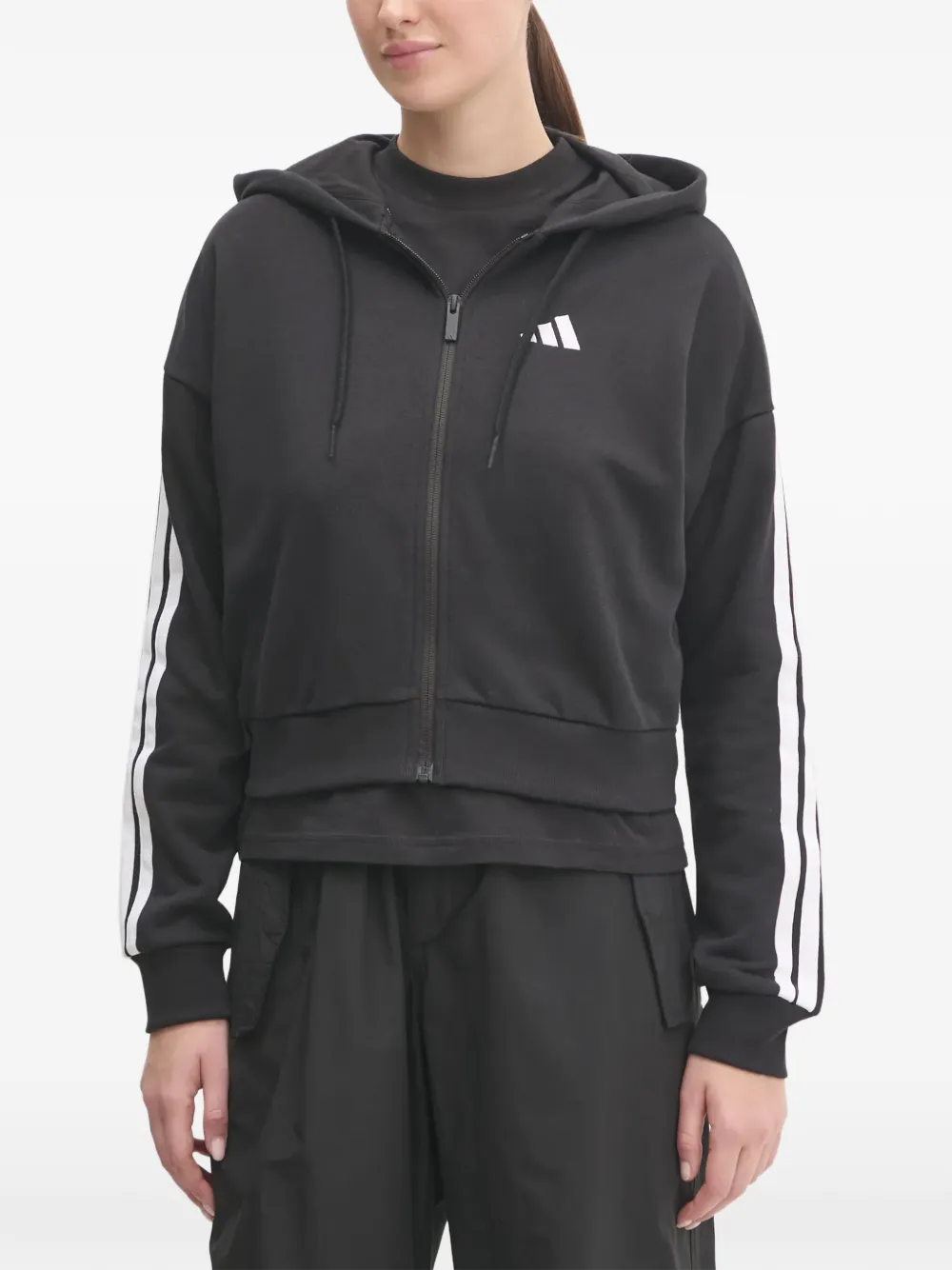 Adidas Hoodie met rits Zwart