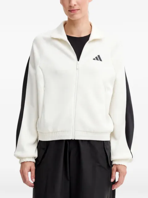 adidas sudadera con logo y cierre
