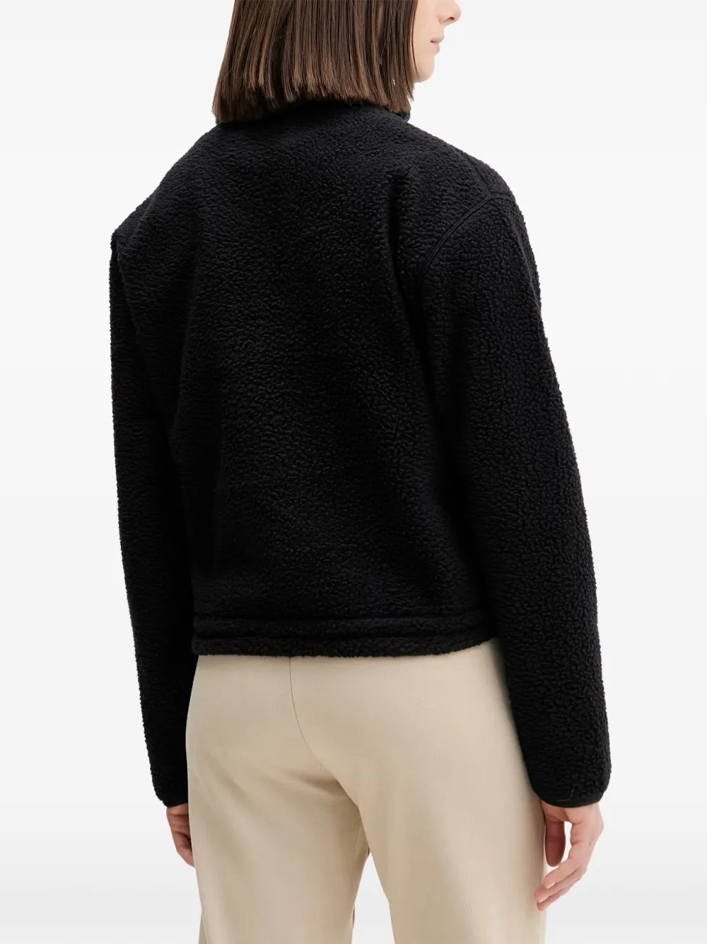 adidas Fleece sweater Zwart