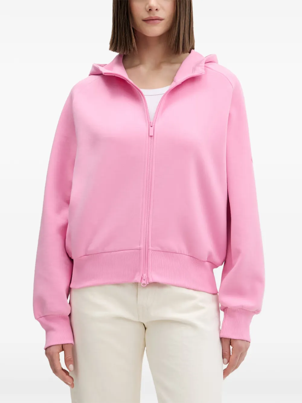 adidas Hoodie mit Logo - Rosa