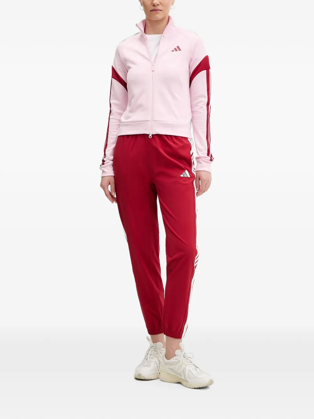 adidas House Of Tiro Nations Pack trui met rits Roze