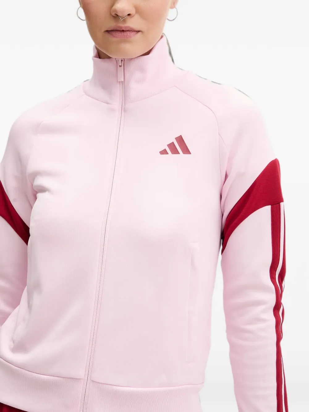 adidas House Of Tiro Nations Pack trui met rits Roze