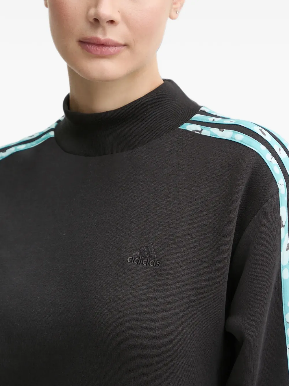 adidas Essentials 3-Stripes sweater Zwart