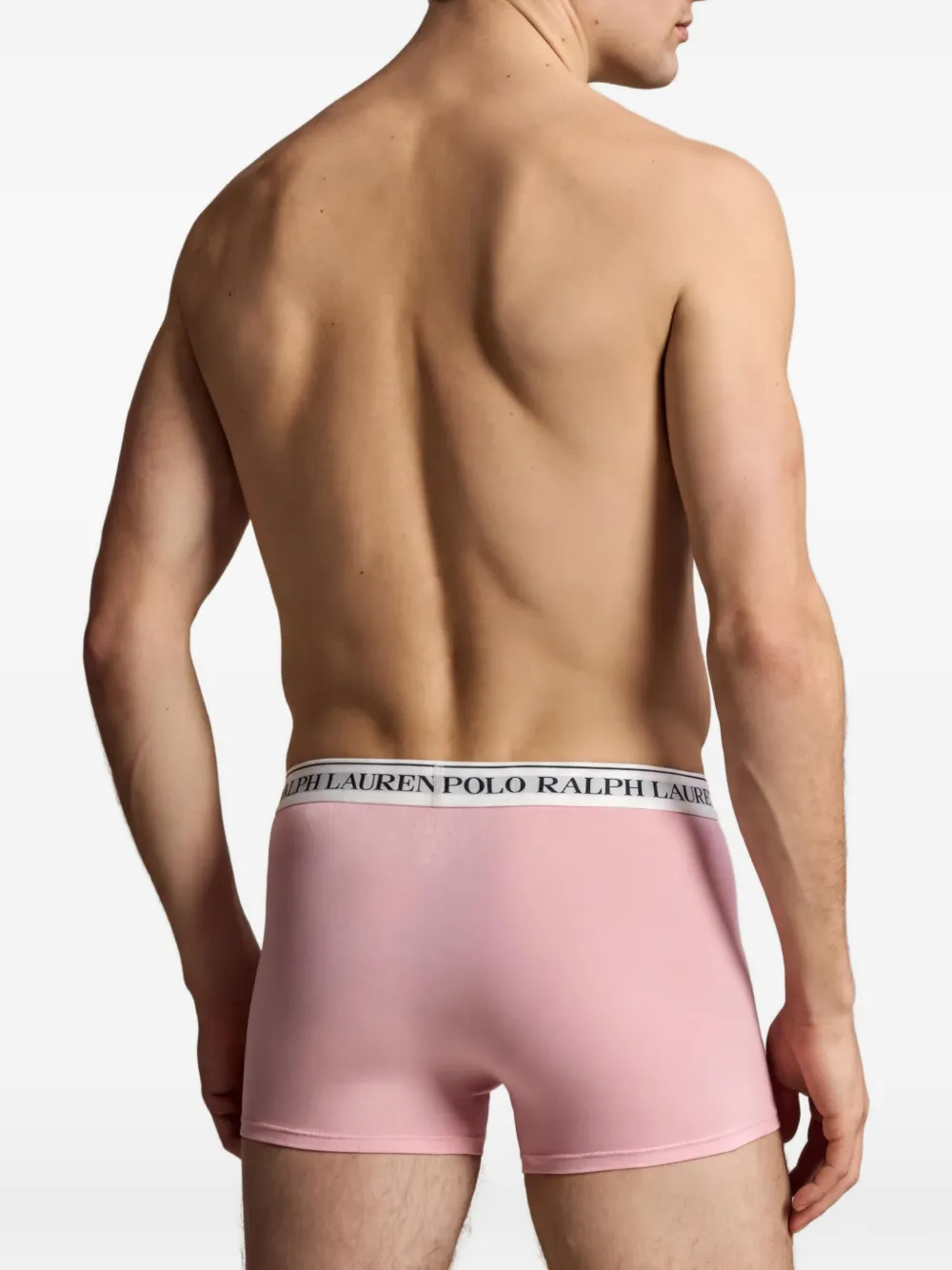 Polo Ralph Lauren Twee boxershorts met logoband Roze