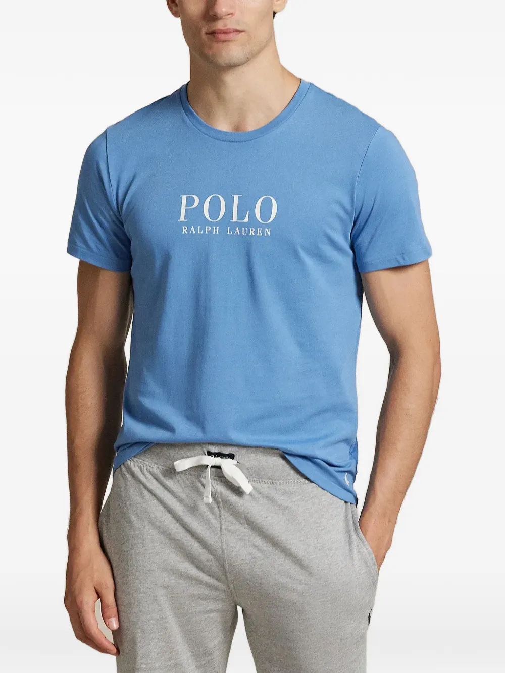 Polo Ralph Lauren logo-print T-shirt - Blau