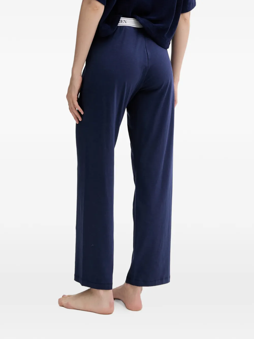 Polo Ralph Lauren Pyjamabroek met logo-tailleband Blauw