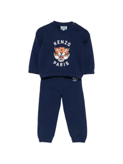 Kenzo Kids traje deportivo con estampado de tigre 